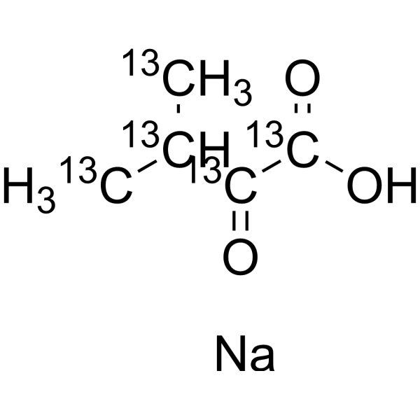 Sodium 3-methyl-2-oxobutanoate-13C5 1173018-24-0